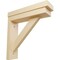 Ekena Millwork 2 1/2"W x 8 3/4"D x 8 1/4"H Traditional Shelf Bracket, Maple BKT02X08X08TRMA - alternate 1